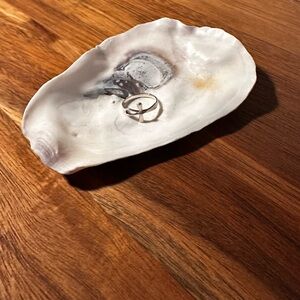 Horizontal Ankh dainty Silver ring